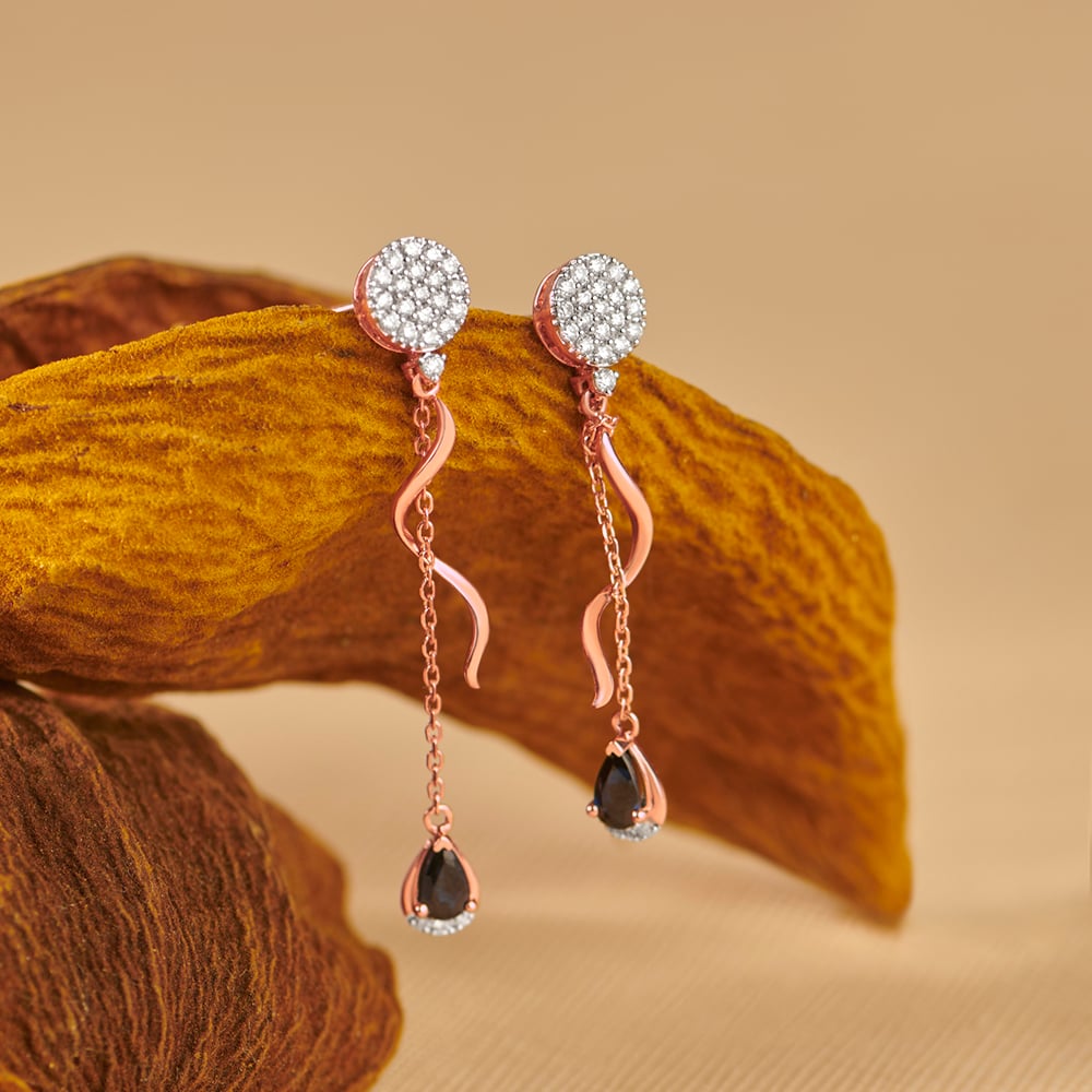 Discover more than 83 tanishq long earrings