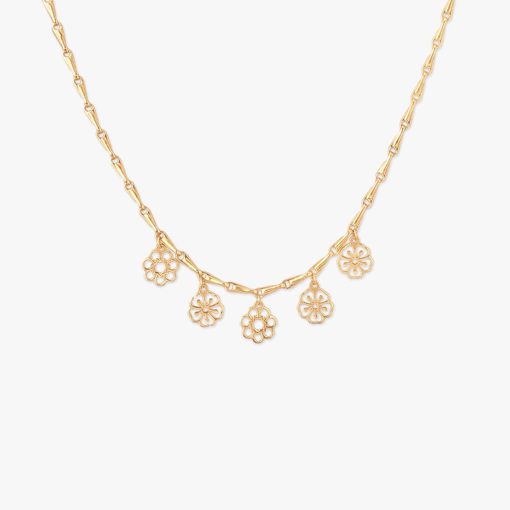 Blooming Along Gold Necklace,,hi-res image number null