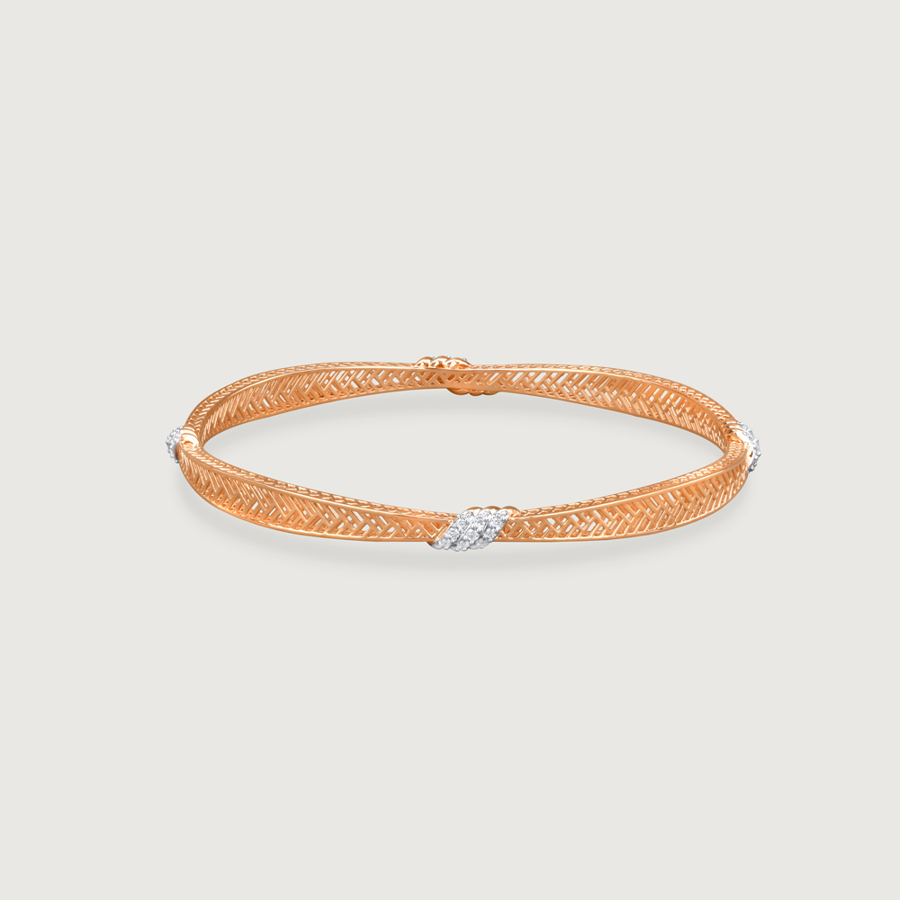 Intricate Spark Diamond Bangle,,hi-res image number null