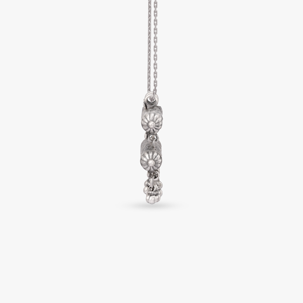Rustic Blossom Silver Pendant,,hi-res image number null