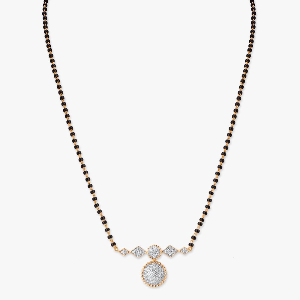 Pretty Spark Diamond Mangalsutra,,hi-res image number null