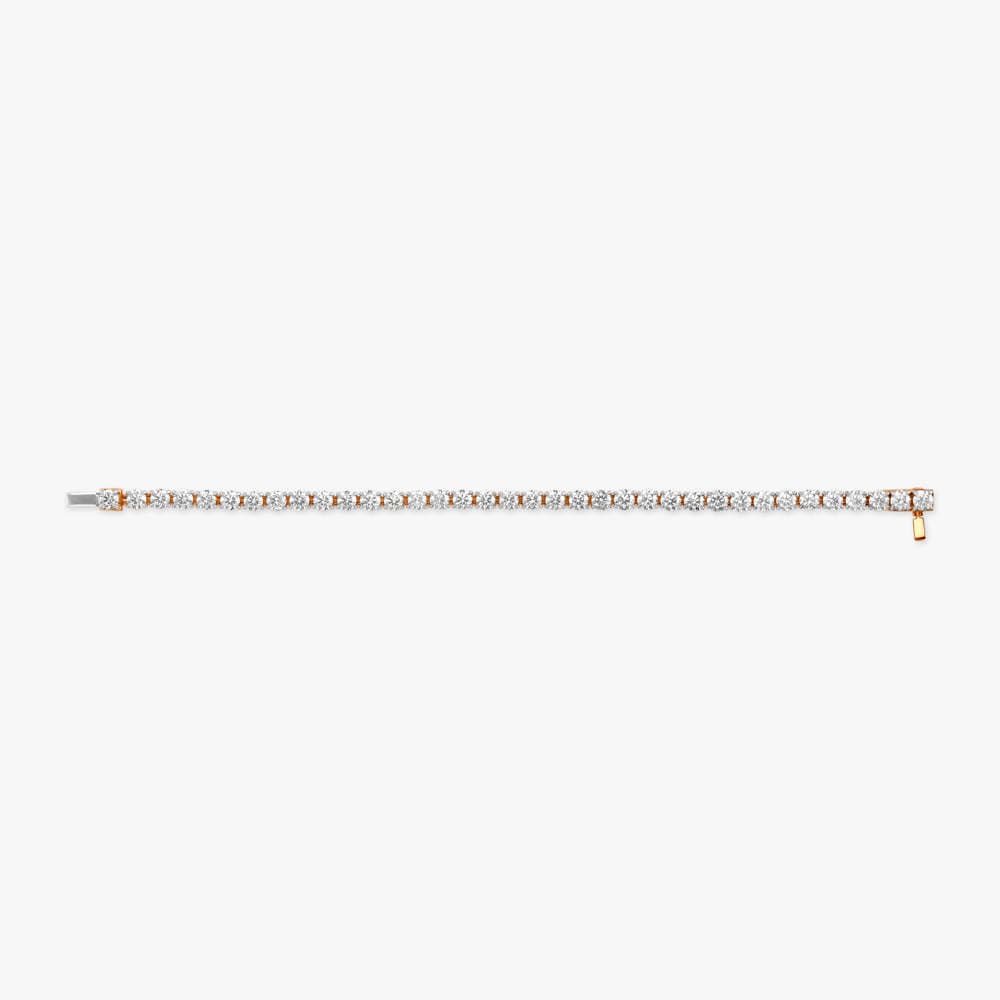 Solitaire Diamond Tennis Bracelet,,hi-res image number null