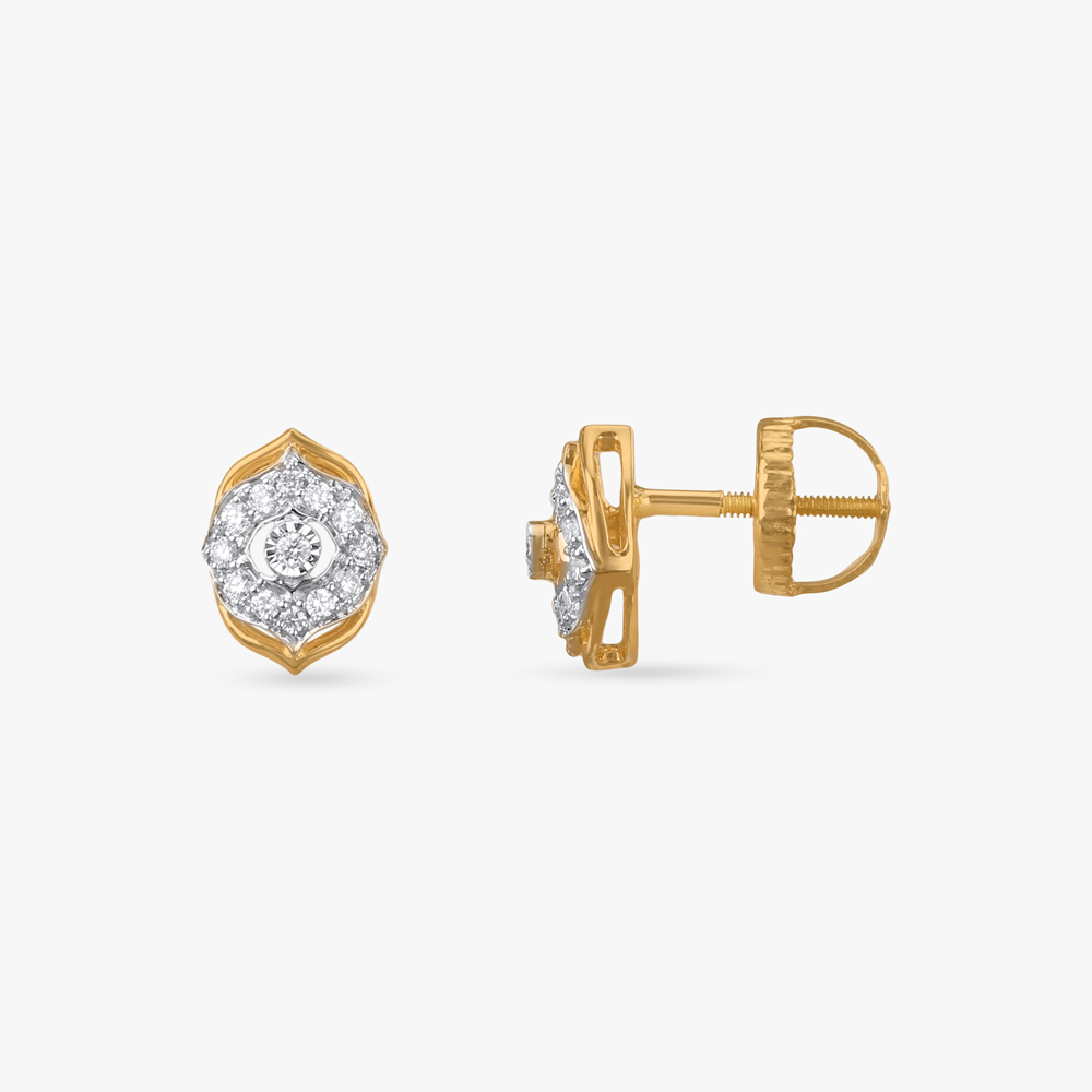 Glamour Gaze Diamond Stud Earrings,,hi-res image number null