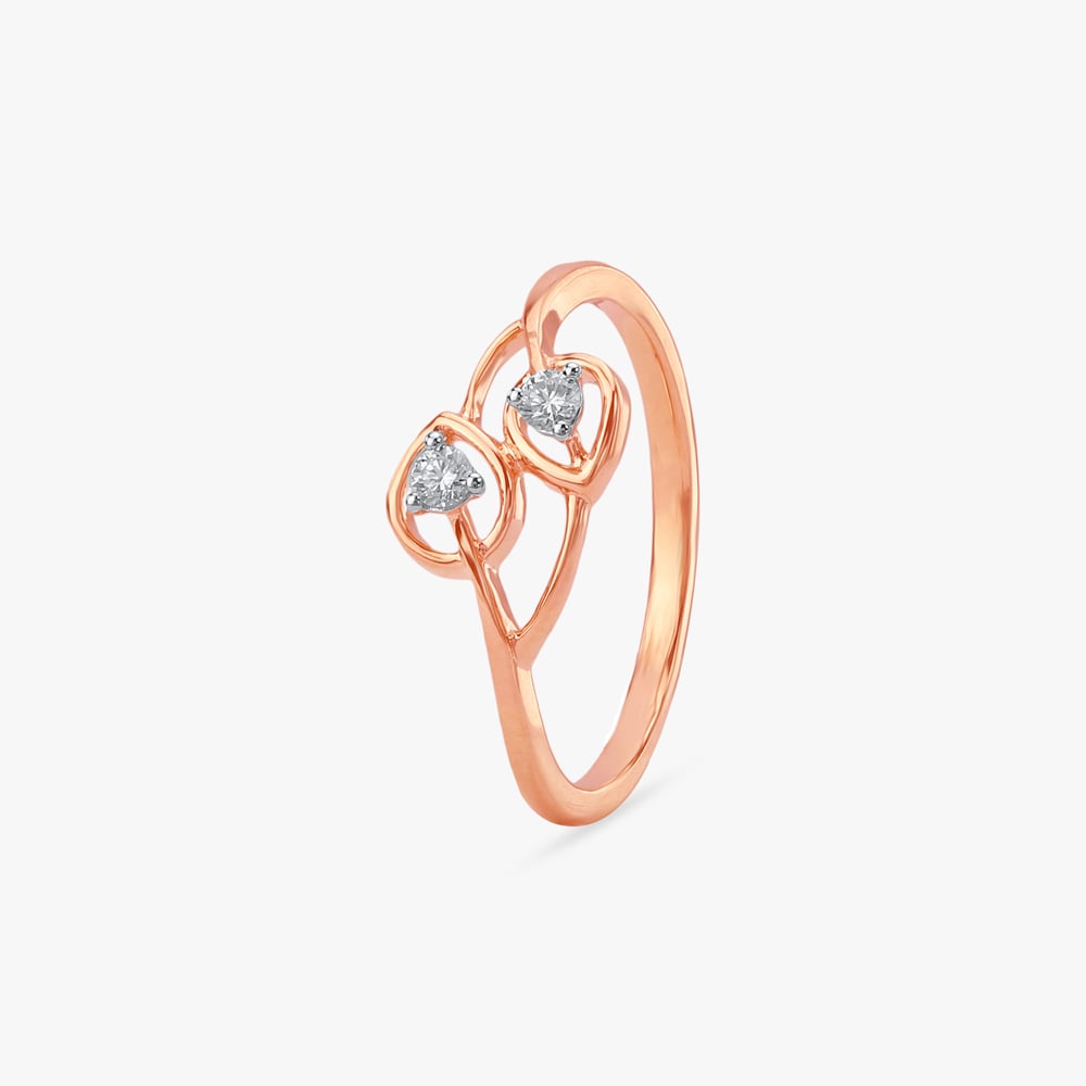 Twin Bloom Diamond Ring,,hi-res image number null