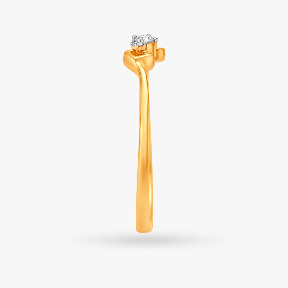 Chic Dainty Diamond Ring,,hi-res image number null