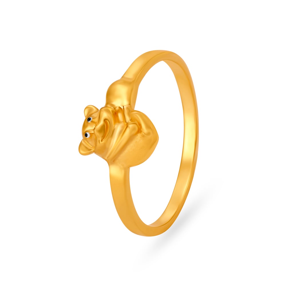 Gentle Bear Ring for Kids