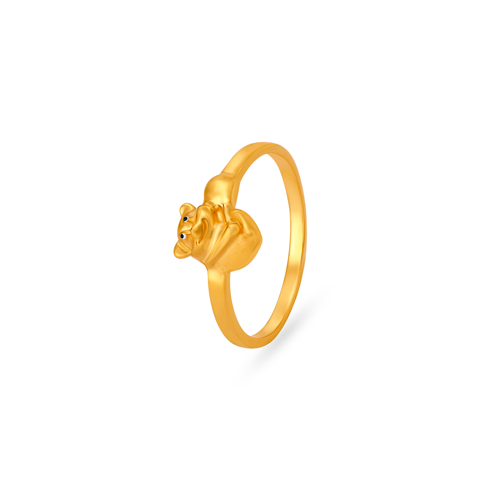 Gentle Bear Ring for Kids