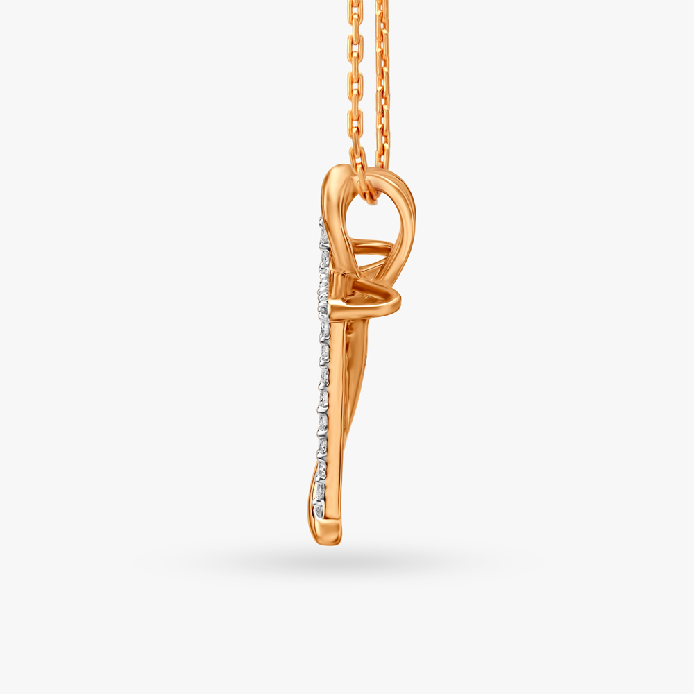 Tanishq cross pendant 2025