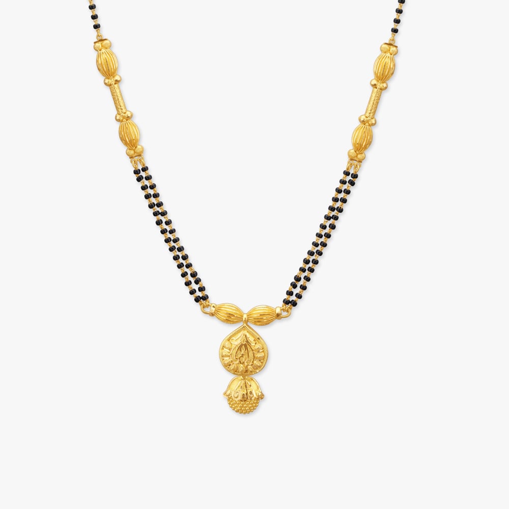 

Antique Flora Gold Mangalsutra