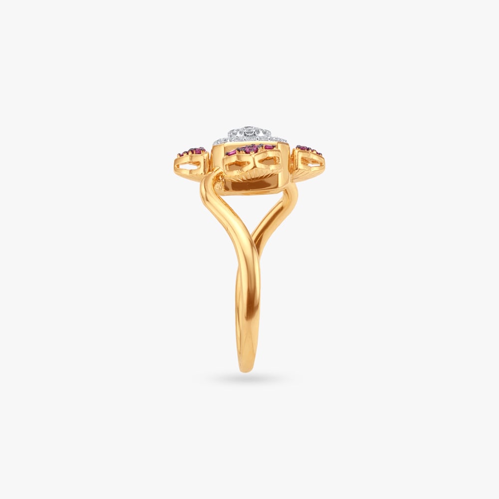 Royal Twirl Diamond Ring,,hi-res image number null