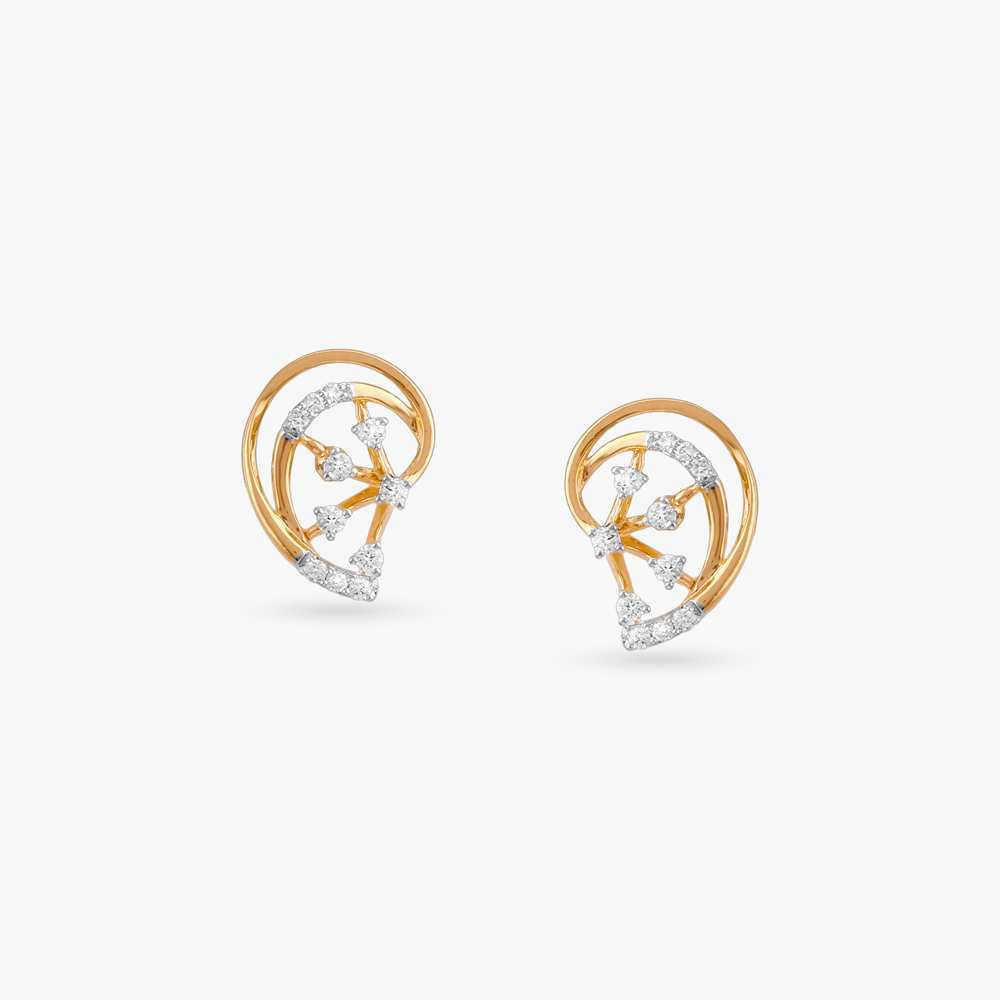 Dreamy Arc Diamond Pendant and Earrings Set,,hi-res image number null
