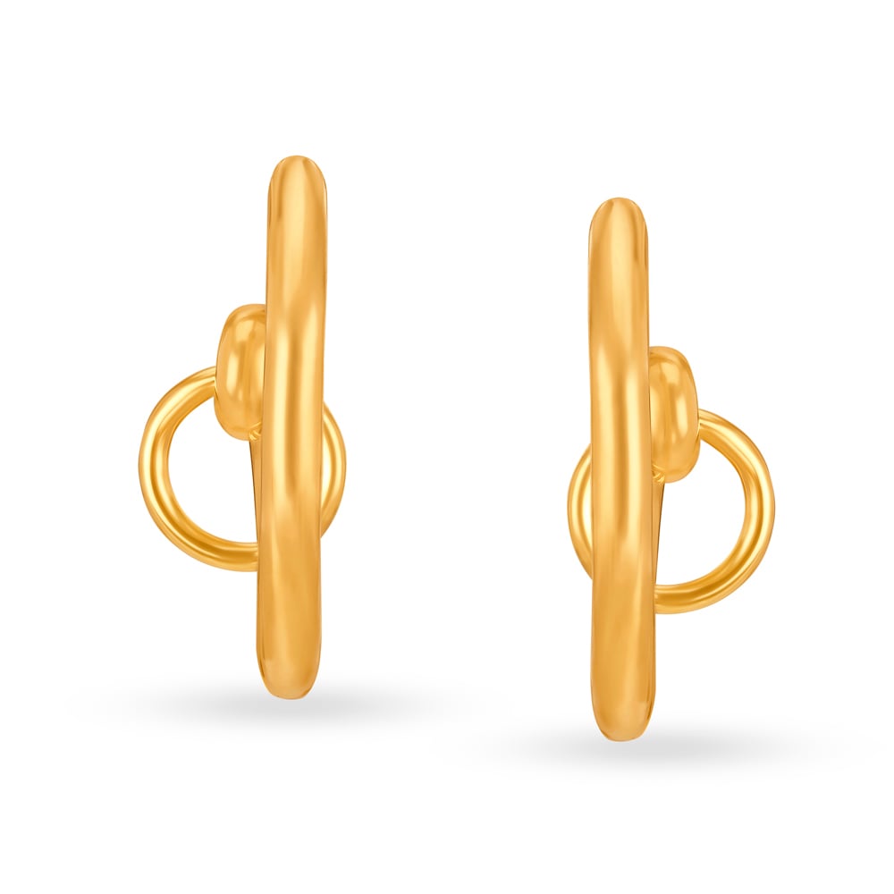 Dainty Gold Hoop Bali Earrings,,hi-res image number null