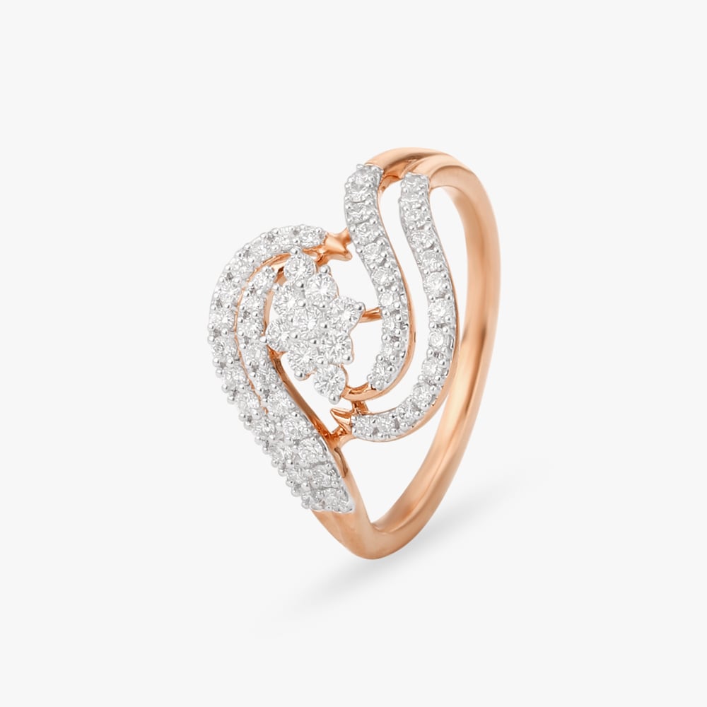 Radiant Rhapsody Diamond Finger Ring,,hi-res image number null