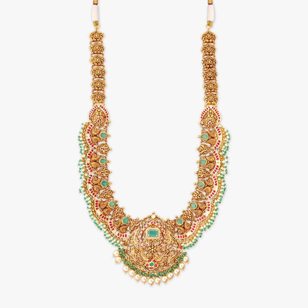 Mayura Ratna Divine Temple Necklace,,hi-res image number null