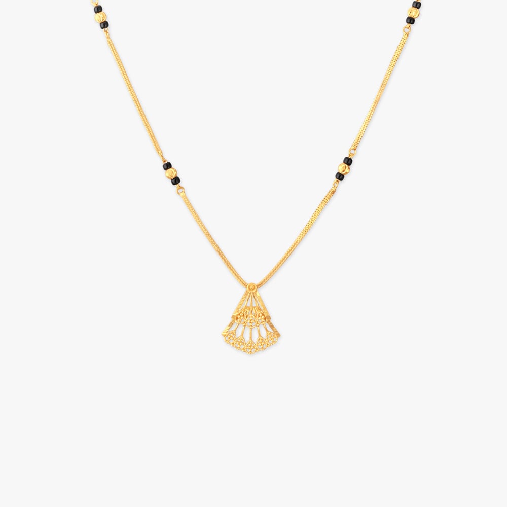 Fan Pendant Mangalsutra,,hi-res image number null