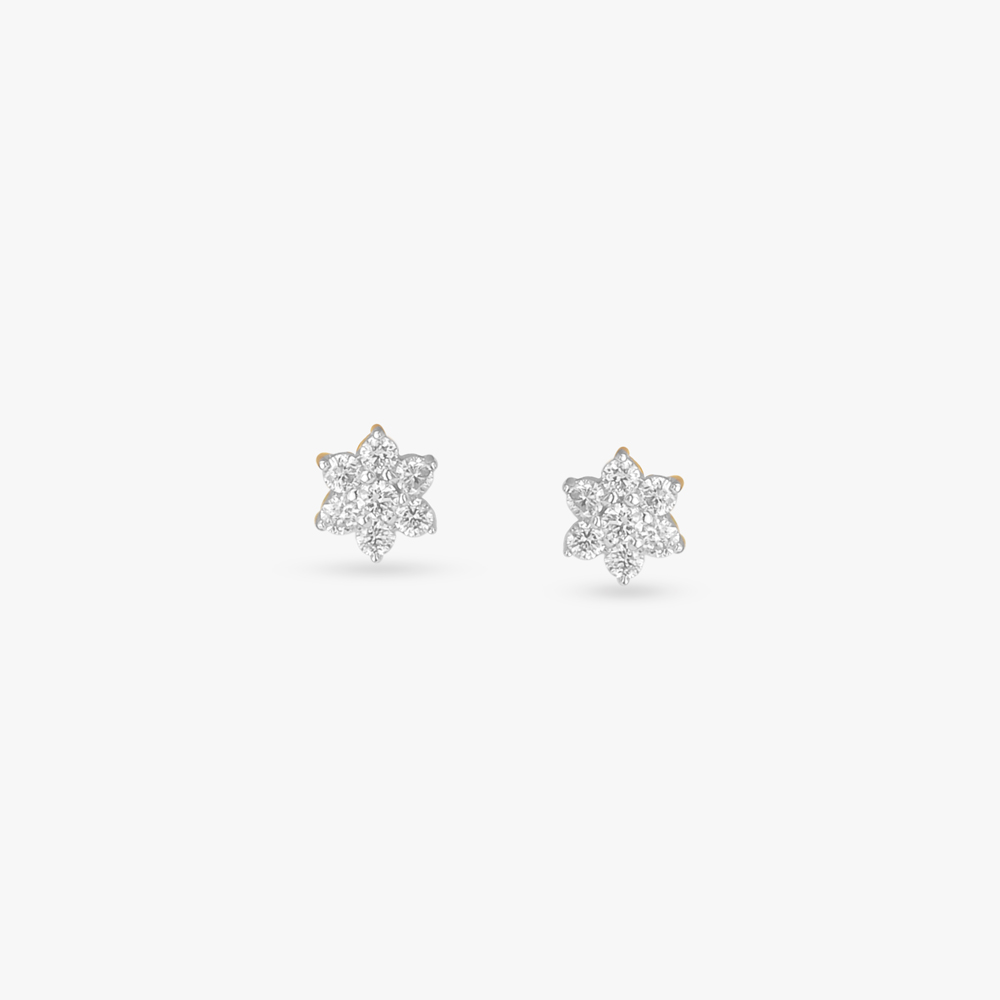 

Celestial Bloom Diamond Stud Earrings