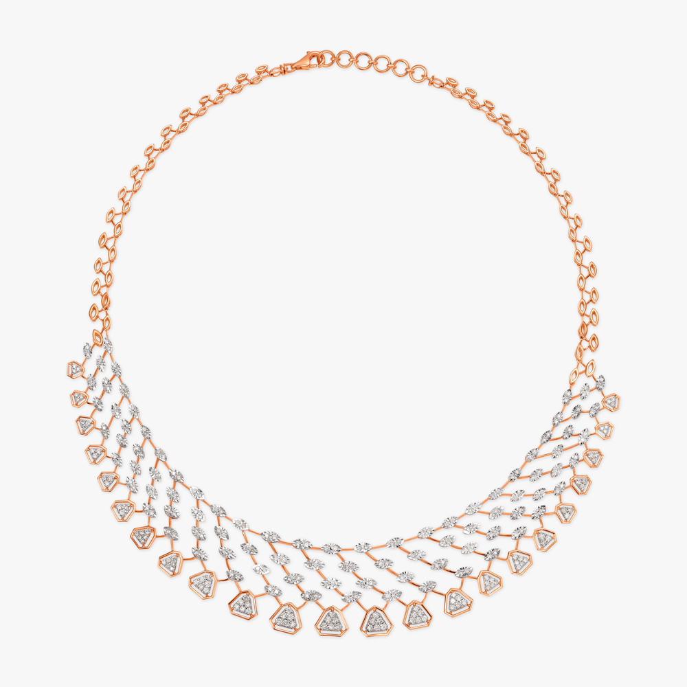 Dreamcatcher's Whispers Natural diamond Necklace Set,,hi-res image number null