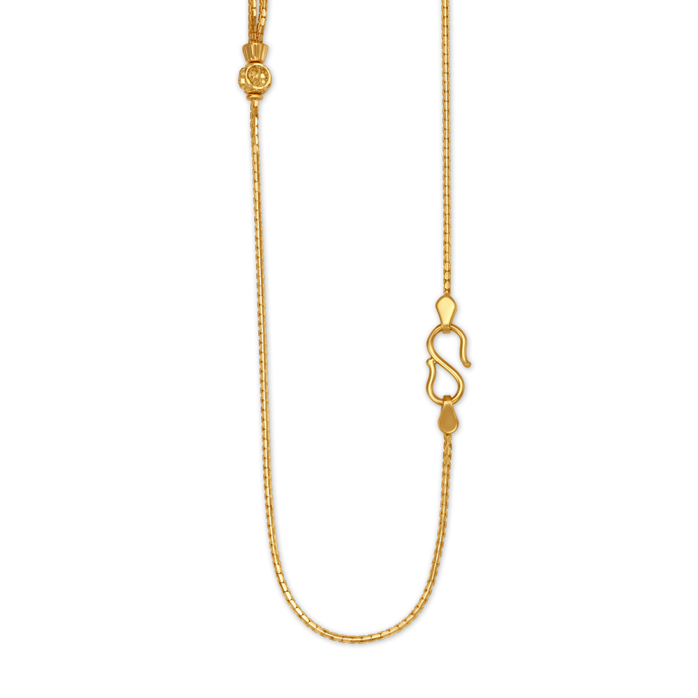 Coloured Spherical Bead Gold Chain,,hi-res image number null
