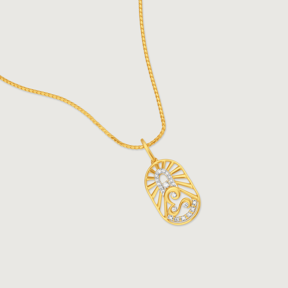 Sacred Sohum Diamond Pendant,,hi-res image number null