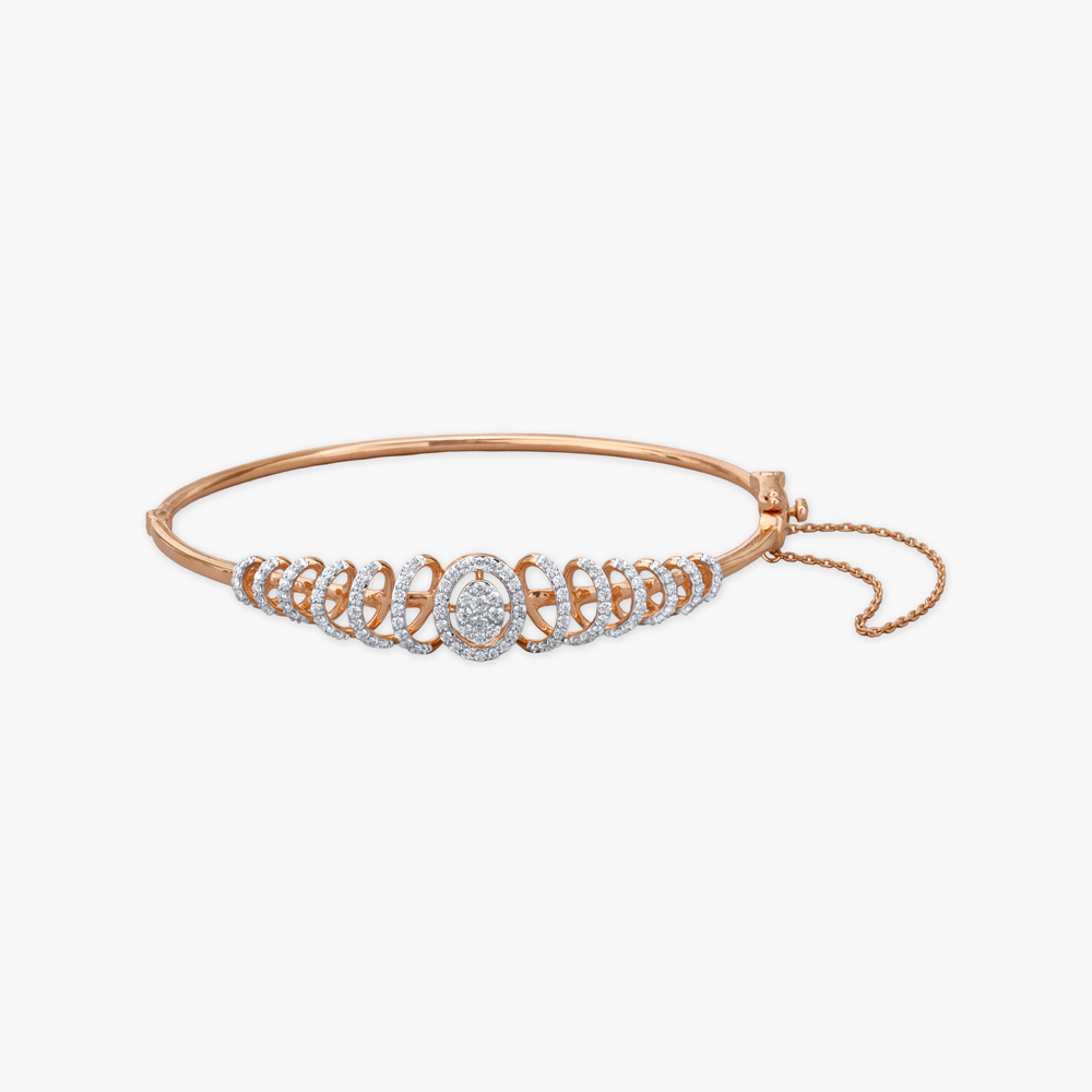 Luxe Curves Diamond Bangle,,hi-res image number null