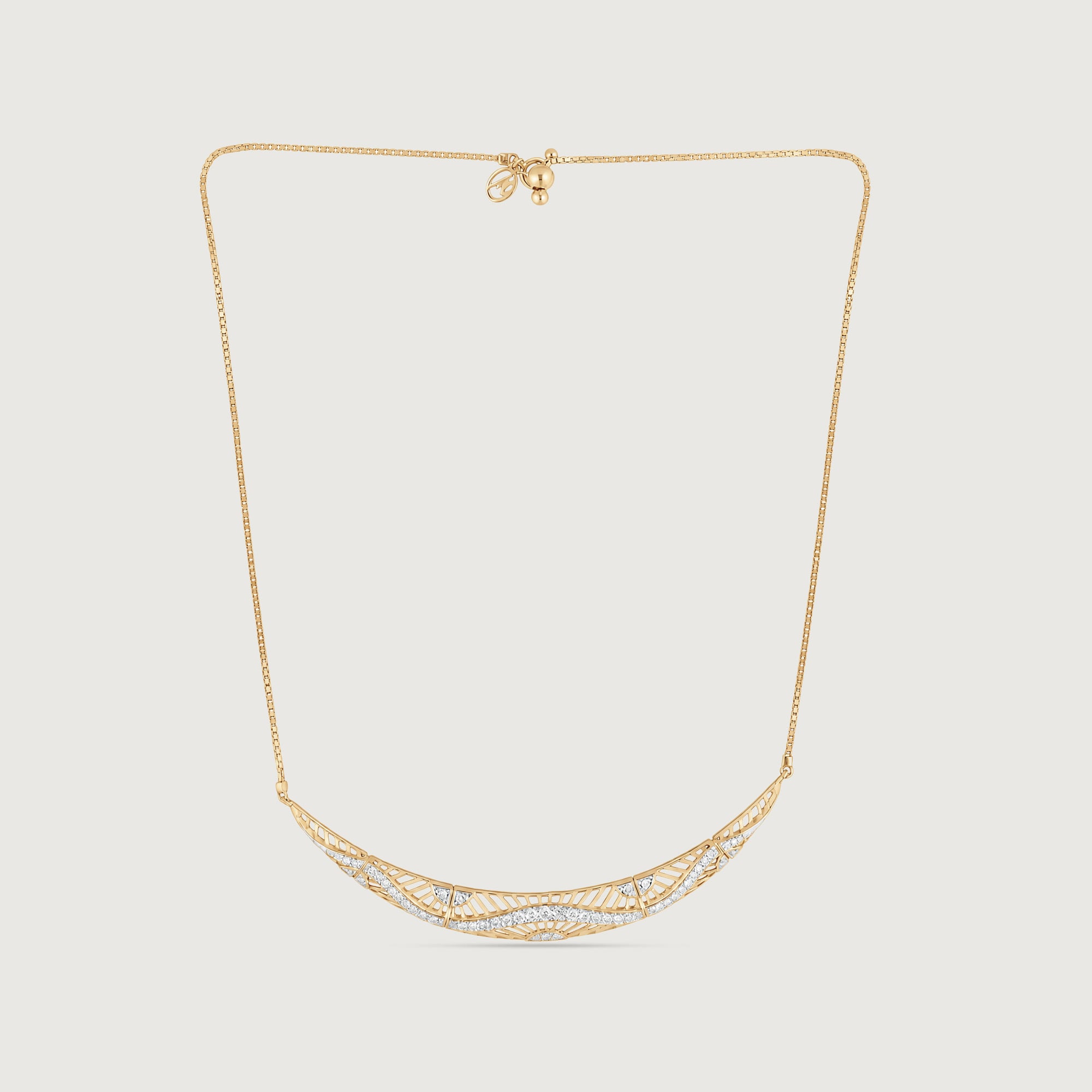 Flowing Rhythm Diamond Necklace,,hi-res image number null