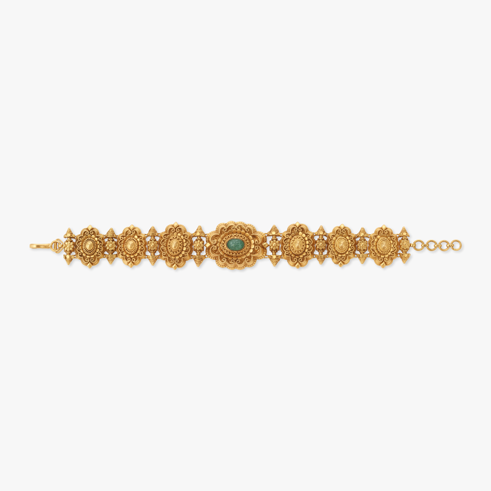 Artistic Aura Bracelet with Chitrai and Oval Stamps,,hi-res image number null