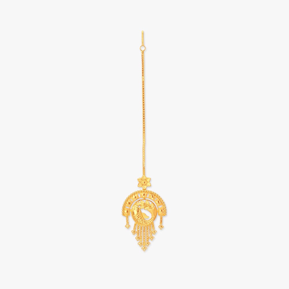 Matsya Mandala Gold Jewellery Set,,hi-res image number null
