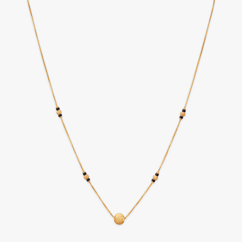 Sacred Orbit Gold Mangalsutra,,hi-res image number null