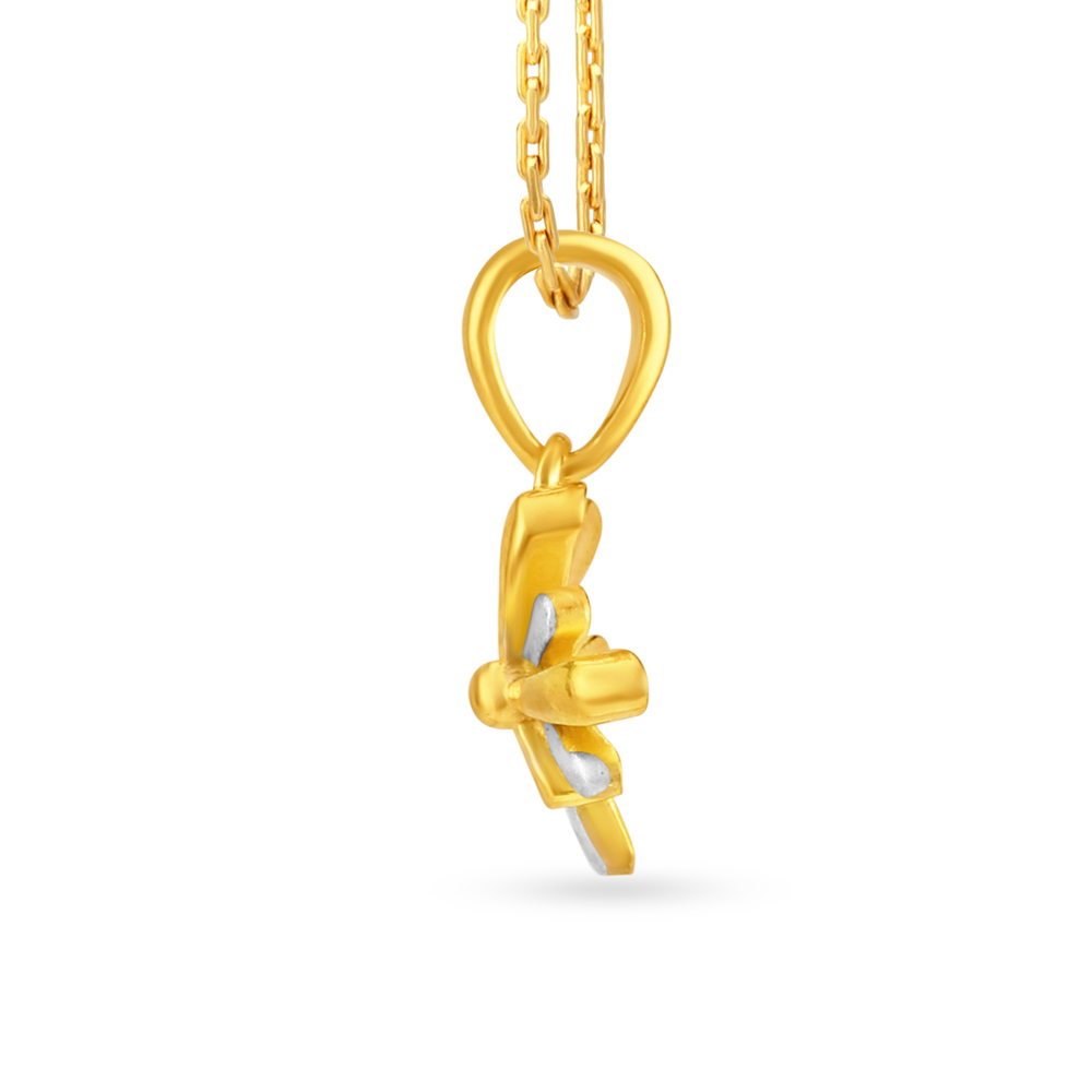 Petal Play Gold Pendant,,hi-res image number null