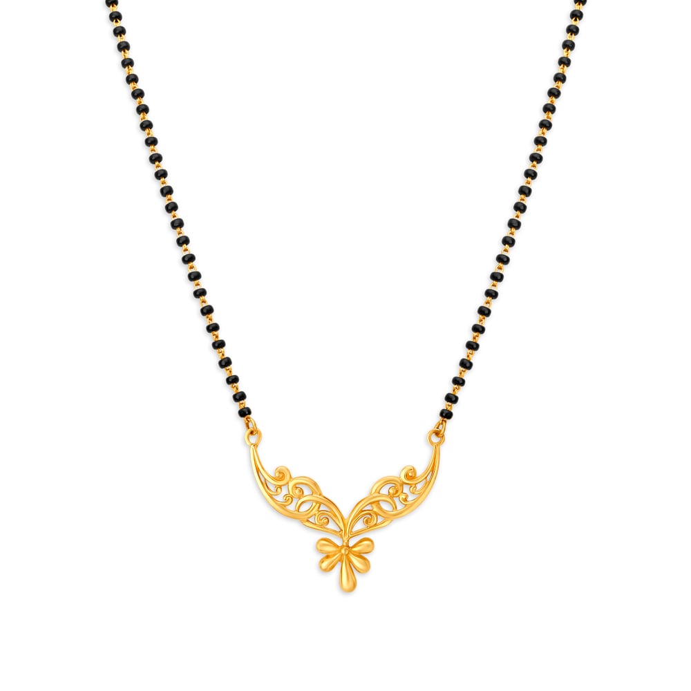 Surreal Vine Mangalsutra,,hi-res image number null