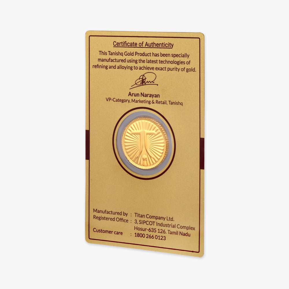 8 gram 24 Karat Gold Coin,,hi-res image number null