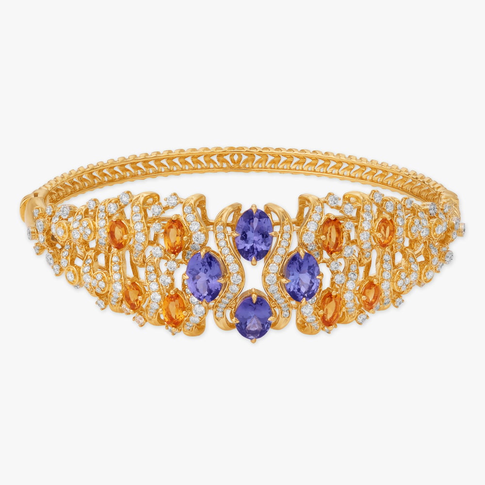 Velvet Horizon Diamond Bangle,,hi-res image number null