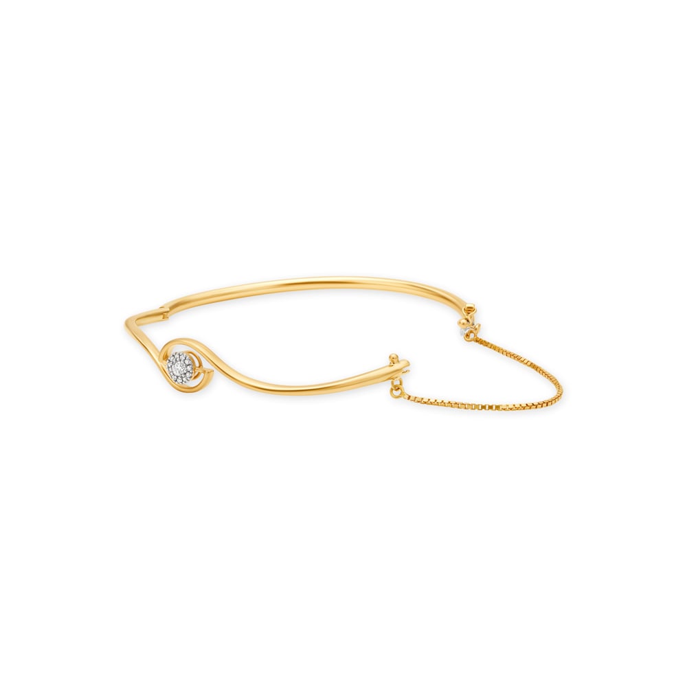 Circle Diamond Bangle,,hi-res image number null