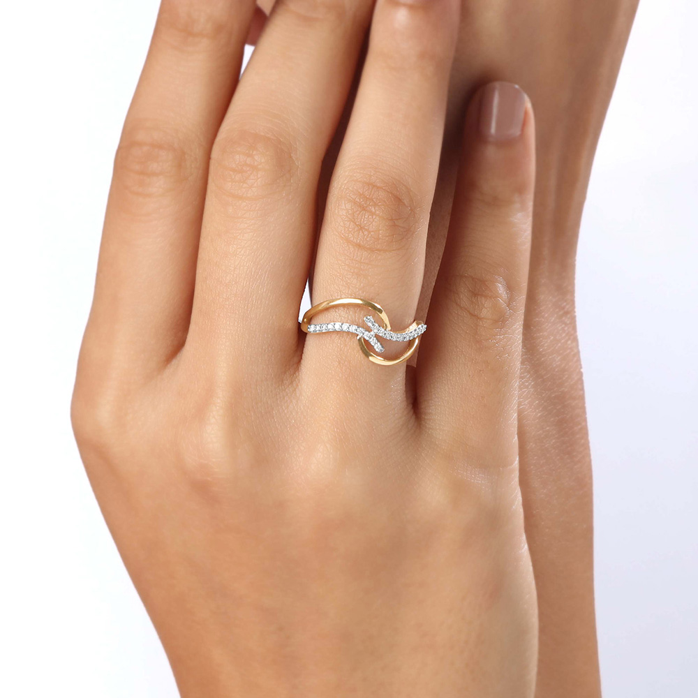 Sassy Swirl Diamond Ring,,hi-res image number null