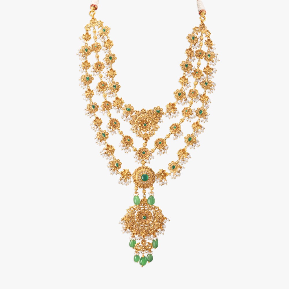 Homage in Gold Necklace Set,,hi-res image number null
