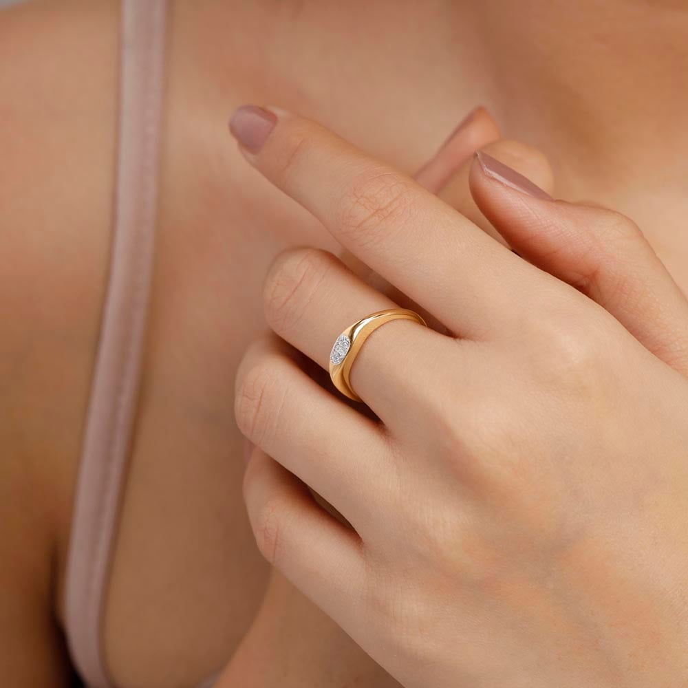 Oval Whisper Diamond Ring,,hi-res image number null
