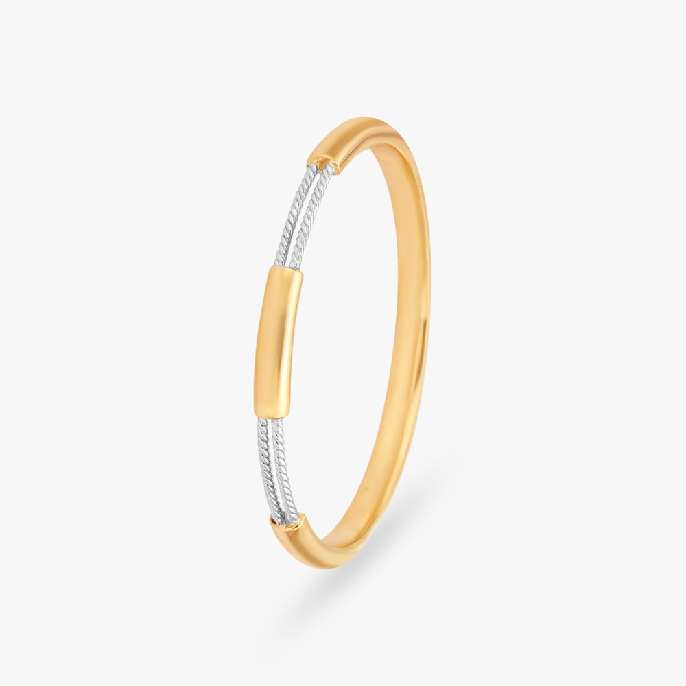 Twisted Gold Bangle,,hi-res image number null