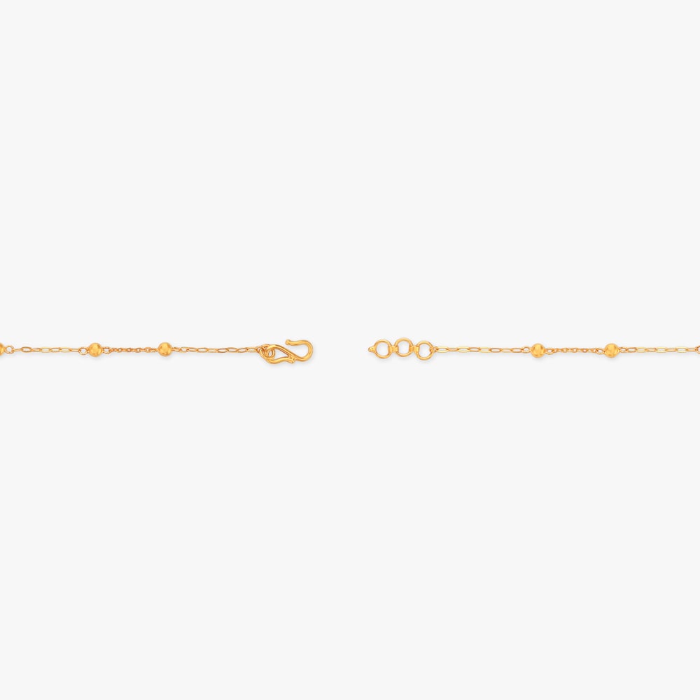 Orbit Gleam Gold Bracelet,,hi-res image number null