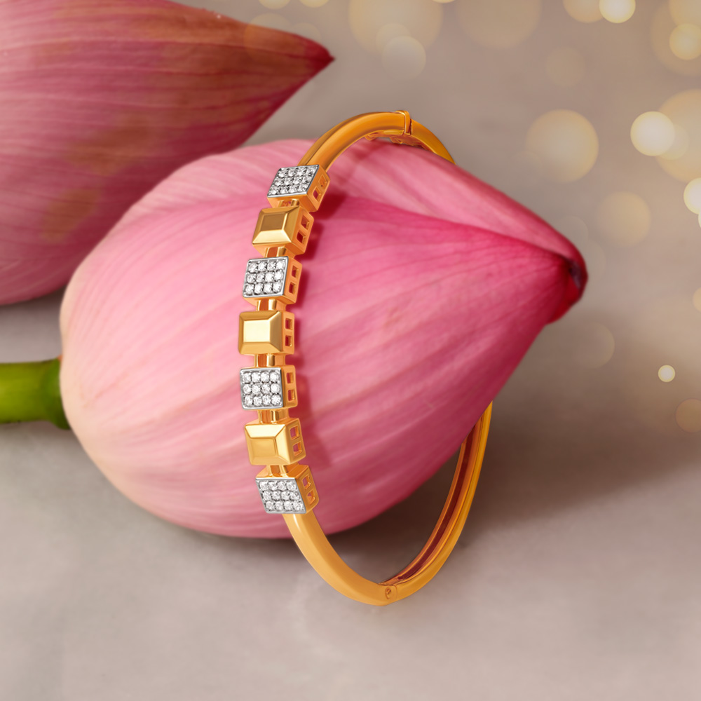 Sophisticated Abstract Bangle,,hi-res image number null