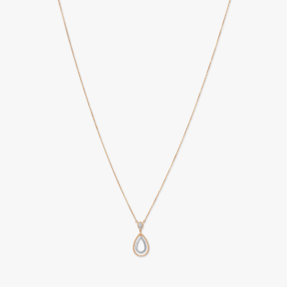 

Glow Drop Diamond Pendant with Chain