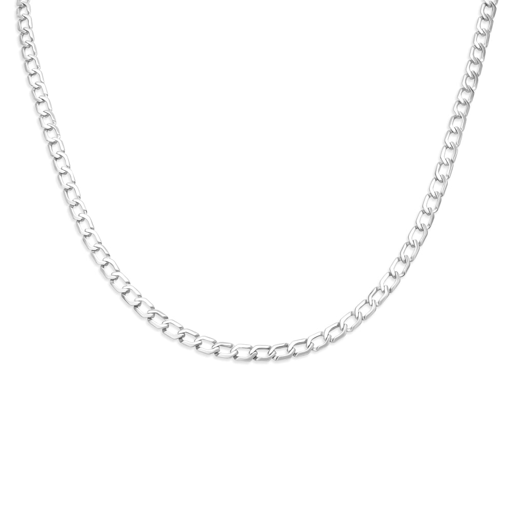 Sleek Platinum Chain for Men,,hi-res image number null