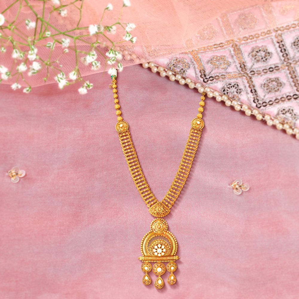 Majestic Jaisalmeri Necklace Set,,hi-res image number null