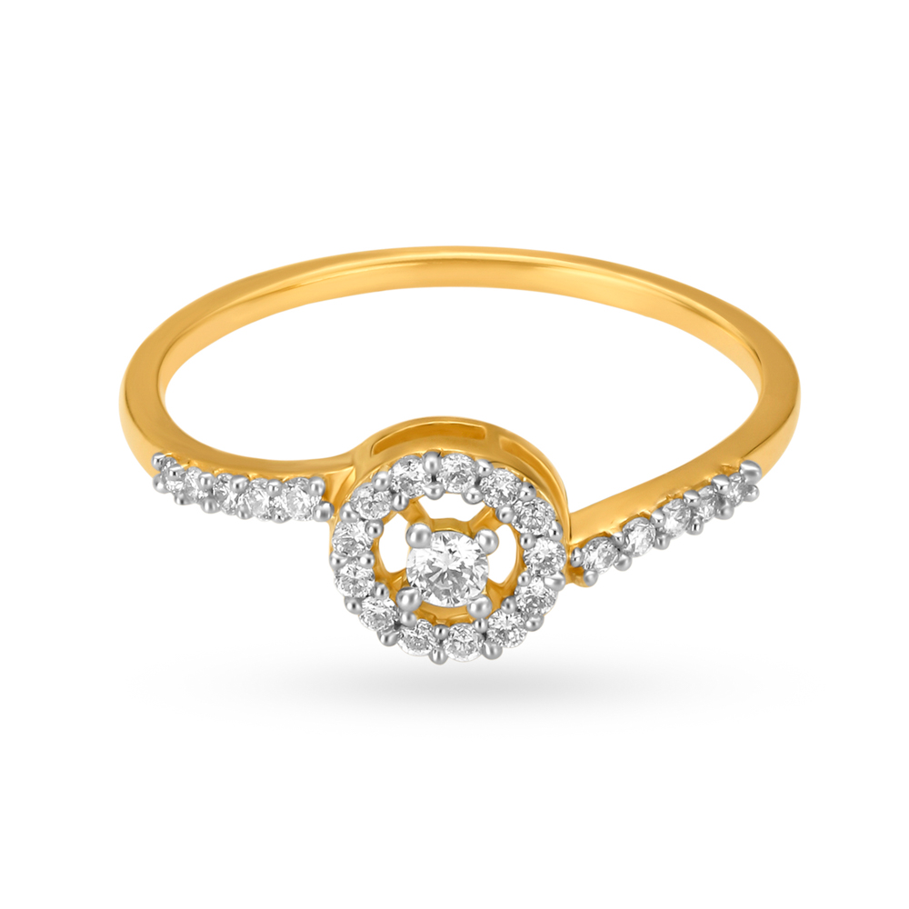 Contemporary Line Diamond Ring,,hi-res image number null