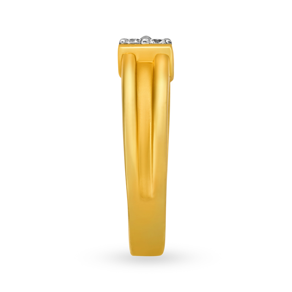 Cluster Diamond Finger Ring for Men,,hi-res image number null