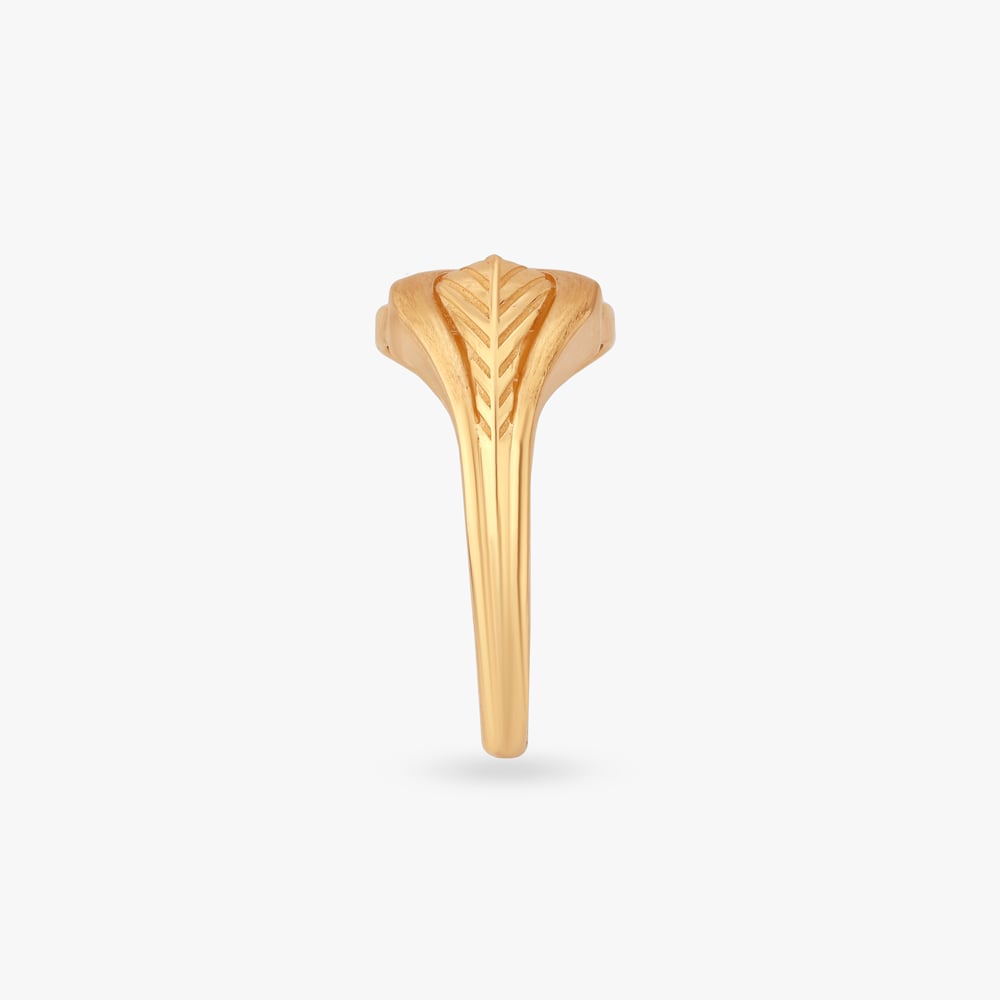 Bold Twin Gold Ring,,hi-res image number null