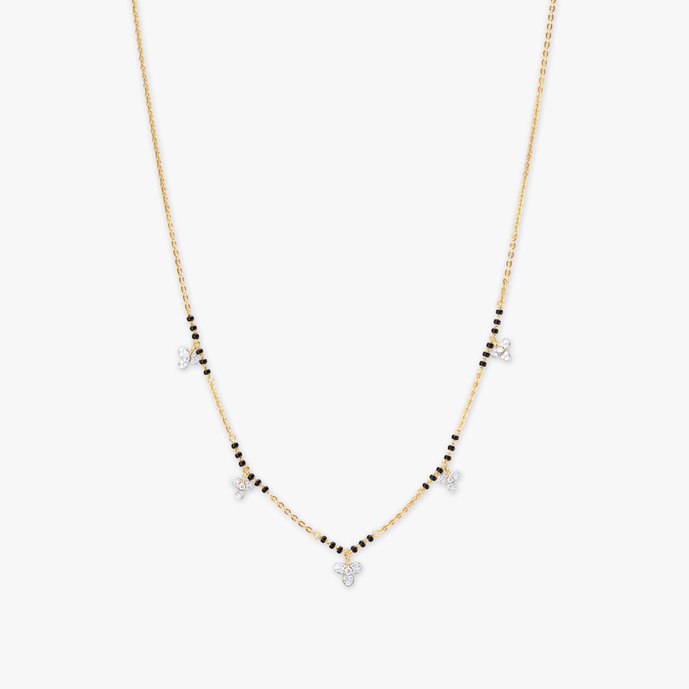Eternal Bloom Diamond Mangalsutra,,hi-res image number null