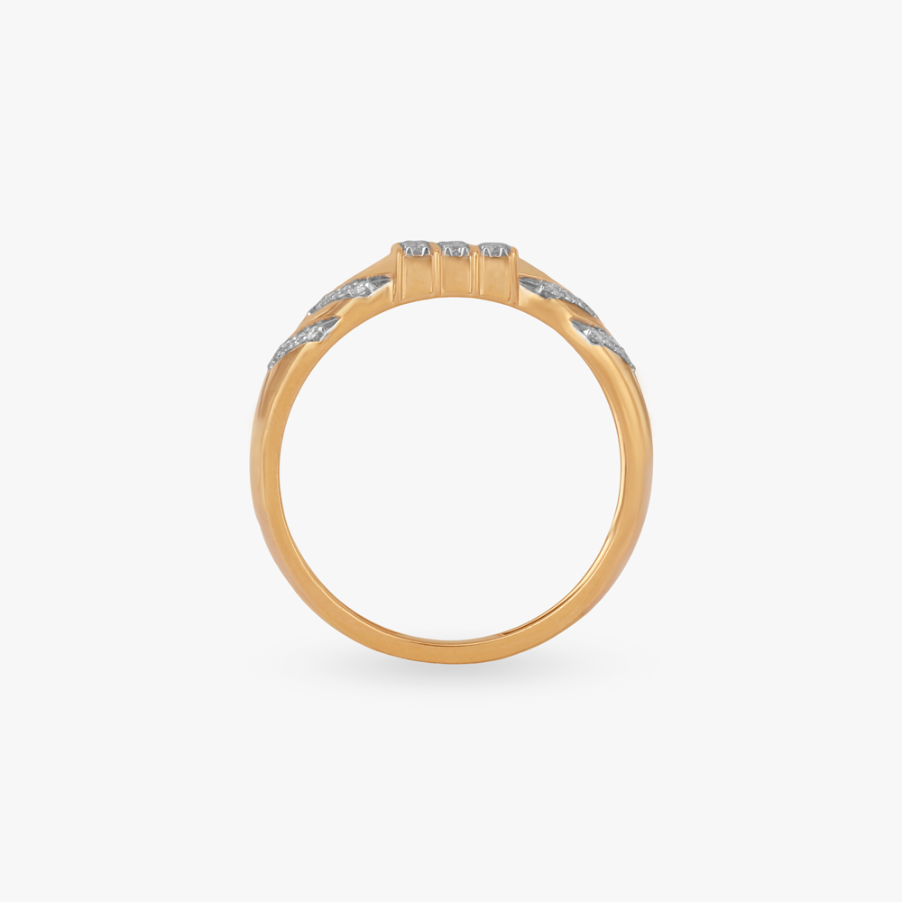 Chevron Edge Diamond Ring for Men,,hi-res image number null
