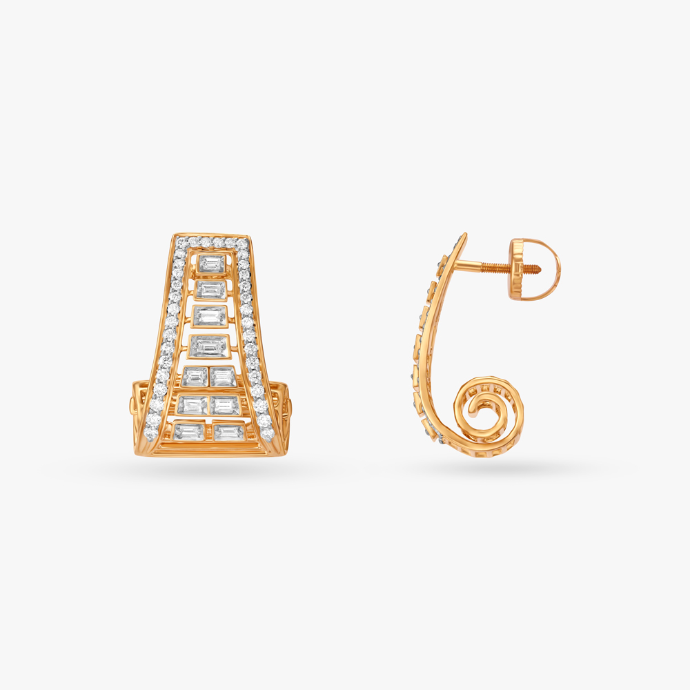 Darling Diamond Wrap Earrings,,hi-res image number null