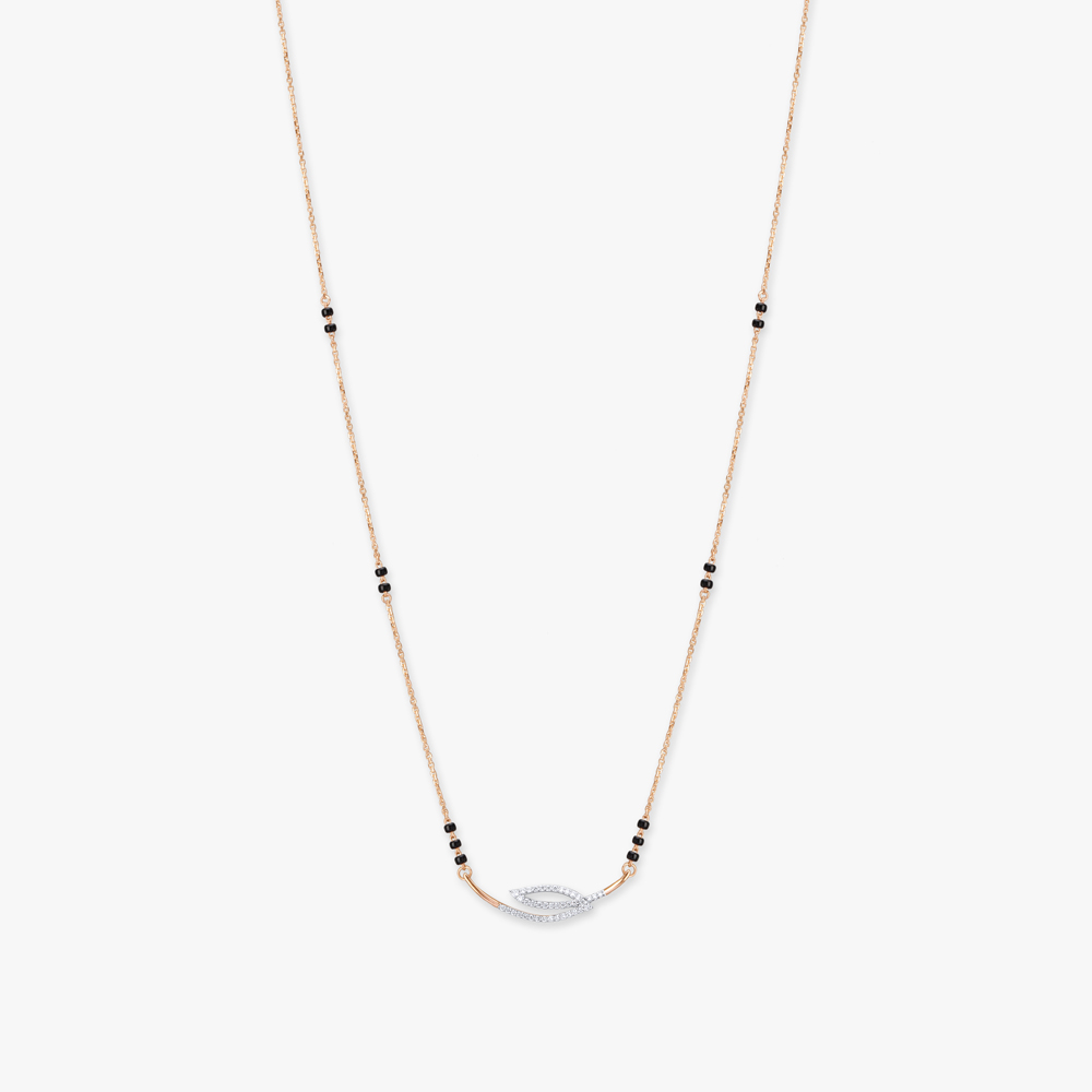Graceful Minimalism Diamond Mangalsutra,,hi-res image number null