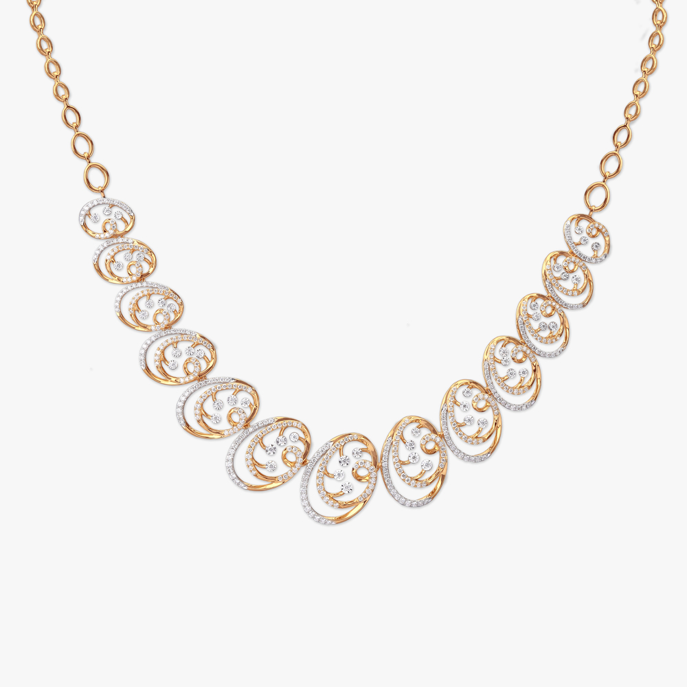 Shining Glory Diamond Necklace Set,,hi-res image number null